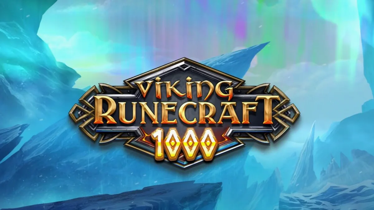 Viking Runecraft 1000 slot grid com deuses nórdicos